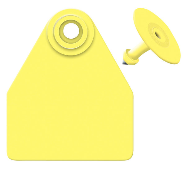 Allflex Allflex Medium Blank in bags of 25 - Yellow