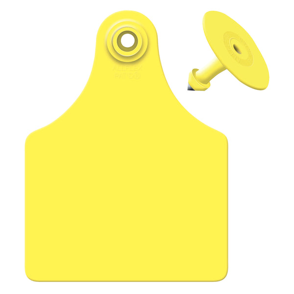 Allflex Allflex Maxi Blank in bags of 25 - Yellow