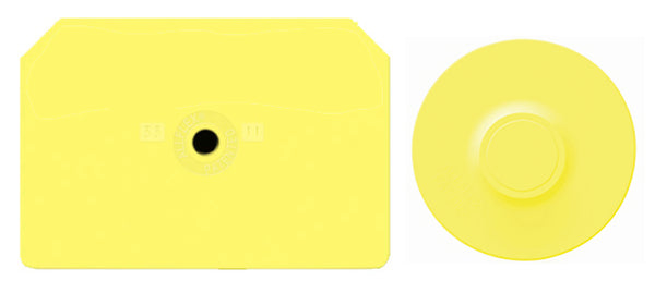 Allflex Allflex Integra Hog Male Blank in bags of 25 - Yellow