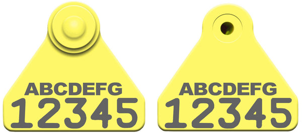 Allflex Allflex Sheep Mini Layout 2 - Yellow
