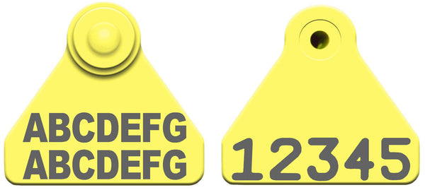 Allflex Allflex Sheep Mini Layout 3 - Yellow