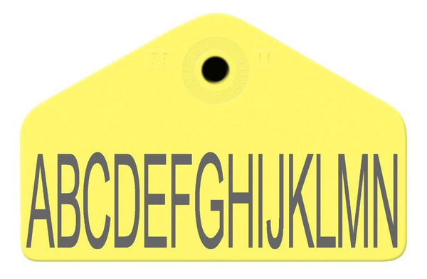 Allflex Allflex Hog Male Layout 14 - Yellow