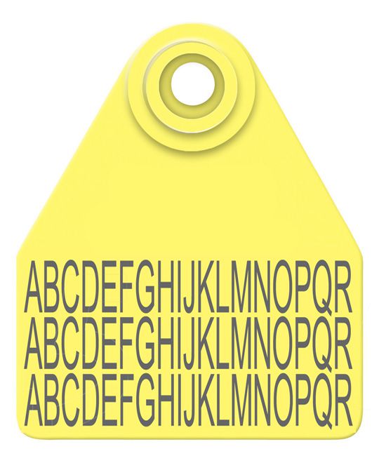 Allflex Allflex Medium Layout 23 - Yellow