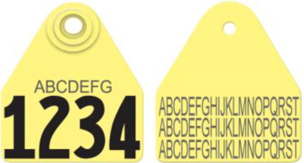 Allflex Allflex Medium Layout 29 - Yellow