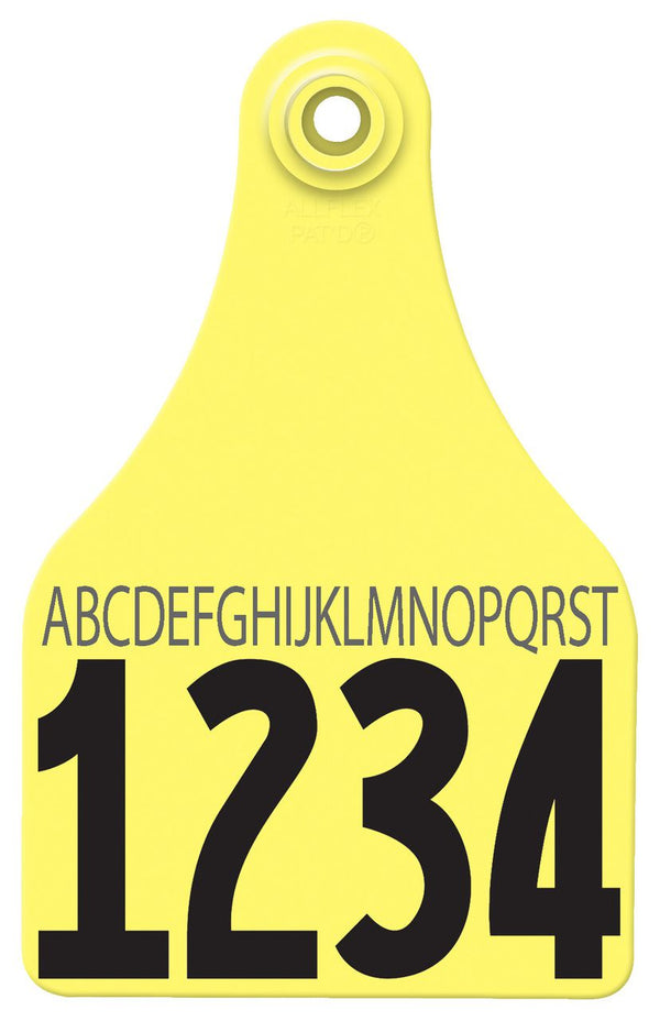 Allflex Allflex Super Maxi Layout 2 - Yellow