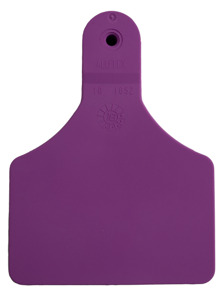 Allflex Pre-Numbered ATAG CALF tags in bags of 25- Classic Purple ...