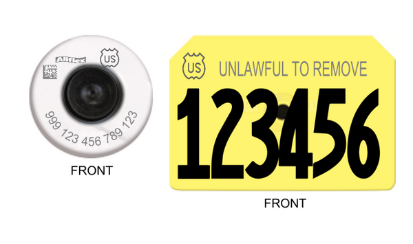 Allflex Integra Hog Male HDX Matched Pair Set Layout 1