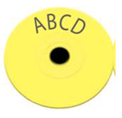 Allflex Allflex Small Male Layout 3 - Yellow