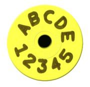 Allflex Allflex Small Male Layout 6 - Yellow